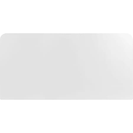 Lorell® Social Distancing Panel, 24" x 48", Clear