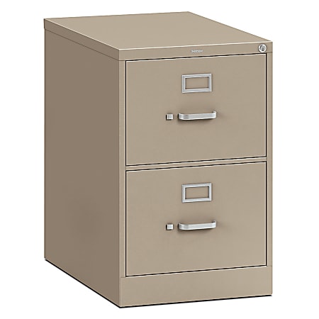 2 Drawer Letter Size File Cabinet Putty