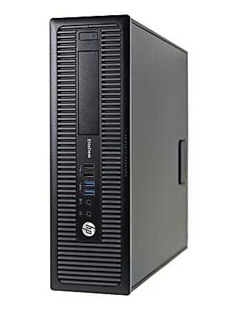 HP EliteDesk 800 G1 Refurbished Desktop PC, 4th Gen Intel® Core™ i5, 8GB Memory, 500GB Hard Drive, Windows® 10 Professional