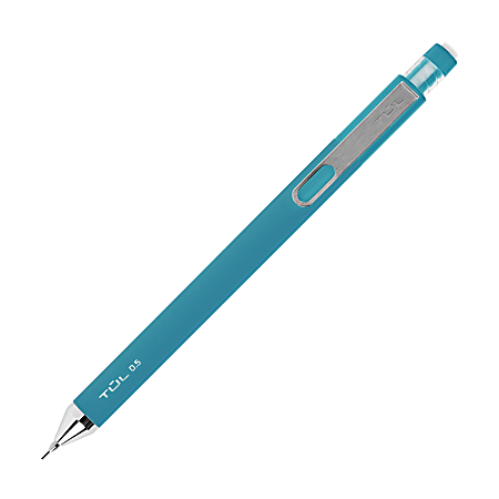 Pentel Graph Gear 1000 Mechanical Pencil with Eraser Set 0.5mm 2 Lead  Silver Barrel - Office Depot