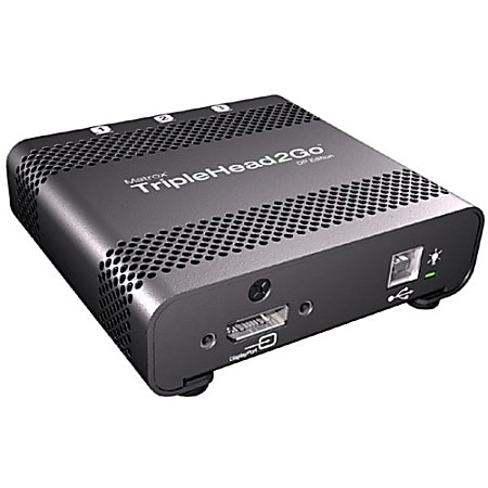 Matrox Graphics eXpansion Module TripleHead2Go - DP Edition - video converter - DisplayPort
