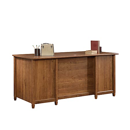 Sauder Edge Water Executive Desk Auburn Cherry Office Depot