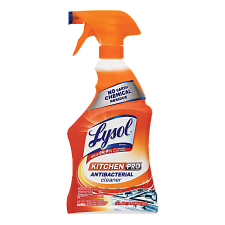 Lysol® Kitchen Pro Antibacterial Cleaner, Citrus Scent, 22