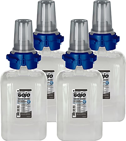 GOJO® Hand Medic Unscented Skin Conditioner Refills For ADX-7 Dispenser, Unscented, 685 mL, Pack Of 4 Refills