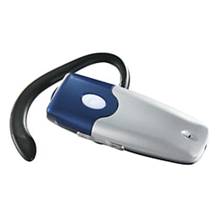 PBH-8W Bluetooth® Wireless Phone Earloop Headset, Blue/Silver