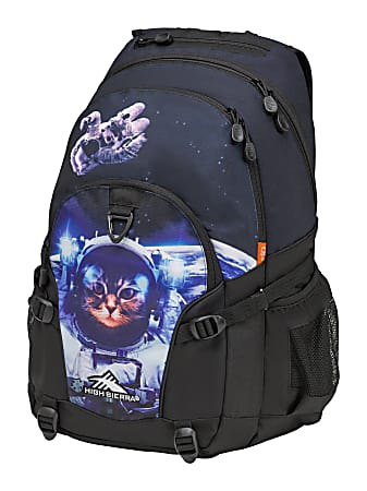 High Sierra Loop Plus Laptop Backpack, Space Cat/Black