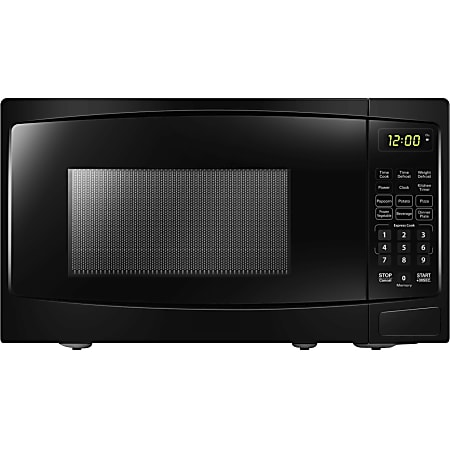 Commercial Chef 1.1 Cu. Ft. 1000W Countertop Microwave Oven White - Office  Depot