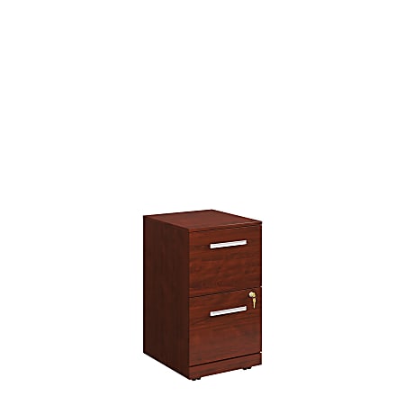 Sauder® Affirm 19”D Vertical 2-Drawer Mobile File Cabinet With Lock, Classic Cherry
