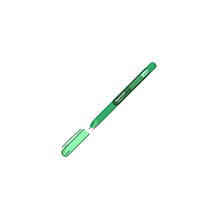 Paper Mate® InkJoy Gel 600ST Stick Pen, Medium Point, 0.7 mm, Green Barrel, Luscious Green Ink