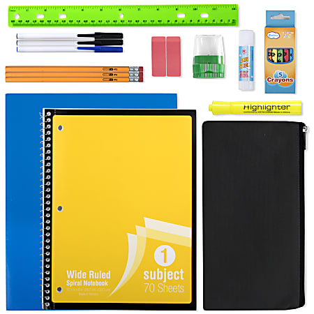 Trailmaker 20-Piece School Supply Kit