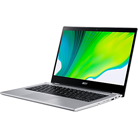 Acer Spin 3 2-In-1 Laptop, 14" Touchscreen, Intel® Core™ i3, 8GB Memory, 128GB Solid State Drive, Pure Silver, Windows® 10 Pro