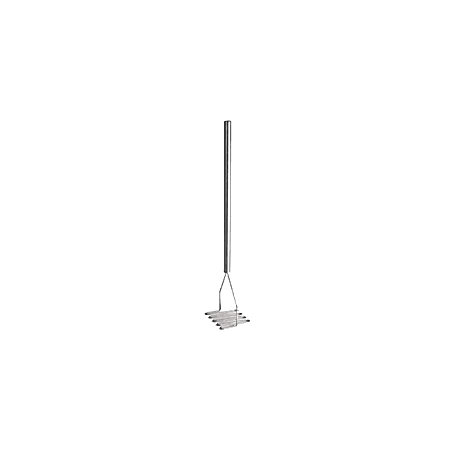 Tablecraft Stainless-Steel Potato Masher, 24", Silver