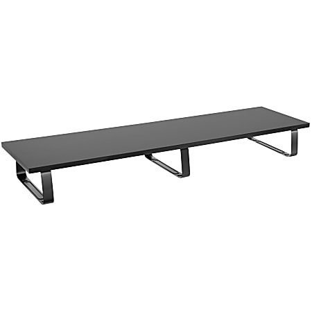 Mount-It! MI-7267 40"W Dual-Monitor Desk Riser, Black