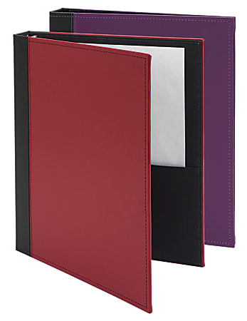 i.e.™ Fashion 3-Ring Binder, 1" Round Rings, Assorted