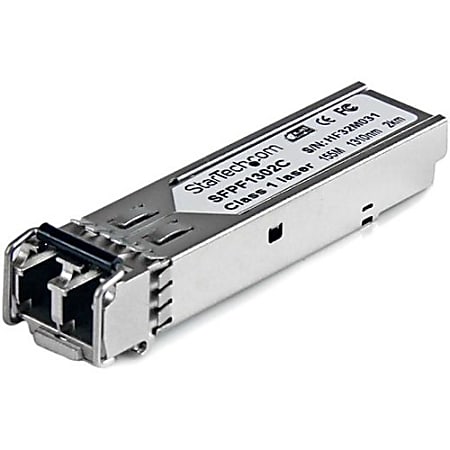 StarTech.com Cisco GLC-FE-100FX Compatible SFP Module - 100BASE-FX Fiber Optical SFP Transceiver - Lifetime Warranty - 100 Mbps - Maximum Transfer Distance: 2 km (1.2 mi)