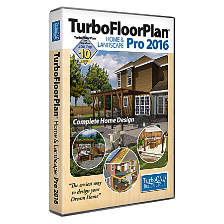 TurboFloorPlan Home & Landscape Pro 2016