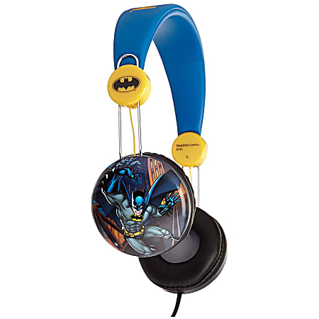 Sakar® Batman Over The Ear Kids Headphones, Blue