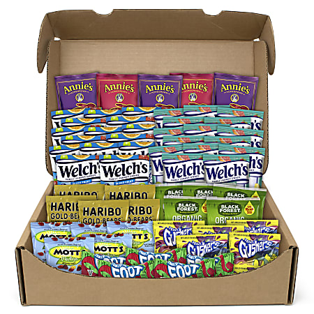 Snack Box Pros Fruit Snack Variety Box