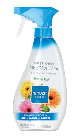 Renuzit® Super Odor Neutralizer Non-Aerosol Mist, 13 Oz., After The Rain Scent