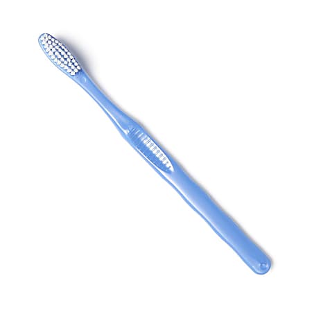 Medline Super Soft Toothbrushes, Adult Size, Blue, Case Of 72