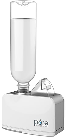 Pure Enrichment MistAire Travel Ultrasonic Cool Mist Water Bottle Humidifier, 5-1/2" x 2-1/2" 