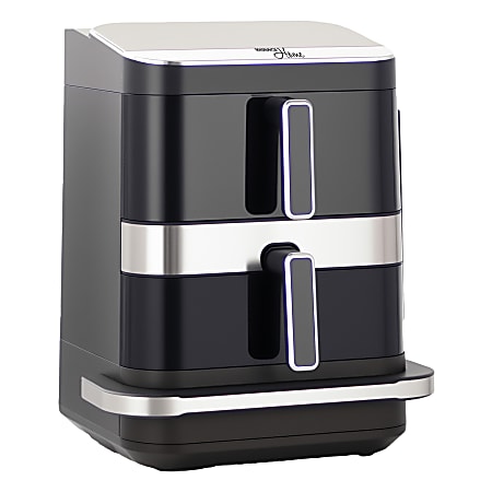 Magnavox&reg; Home 1,800-Watt Triple Air Fryer with Pizza Oven &amp; Color Display Touch Screen, Black, MHAF6410