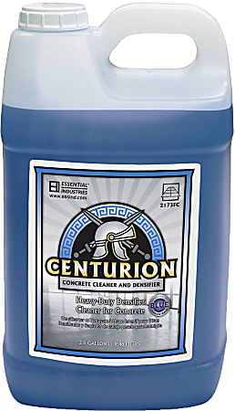 Essential Industries Centurion Concrete Cleaner And Densifier, 2.5 Gallons, Citrus Scent, Case Of 2 Jugs