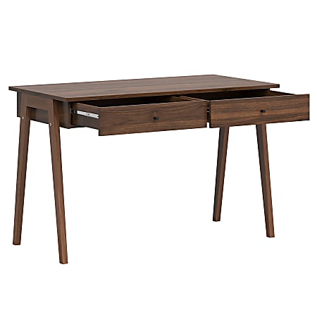 Realspace 44 W Valdi Computer Desk Brown - Office Depot