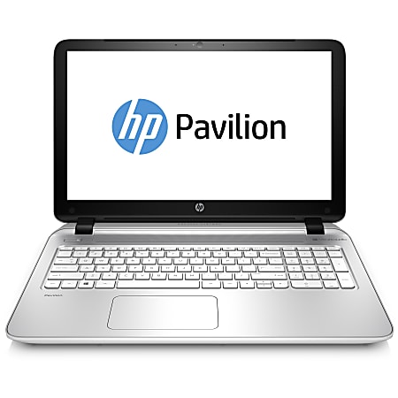 HP Pavilion 15-p000 15-p029nr 15.6" LCD Notebook - AMD A-Series A8-6410 Quad-core (4 Core) 2 GHz - 4 GB DDR3L SDRAM - 1 TB HDD - Windows 8.1 64-bit - 1366 x 768 - BrightView - Anodized Silver, Snow White