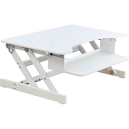 Lorell™ Sit-To-Stand Desk Riser, White