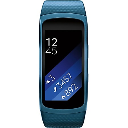 Samsung Gear Fit2 Smartwatch, Large, Blue