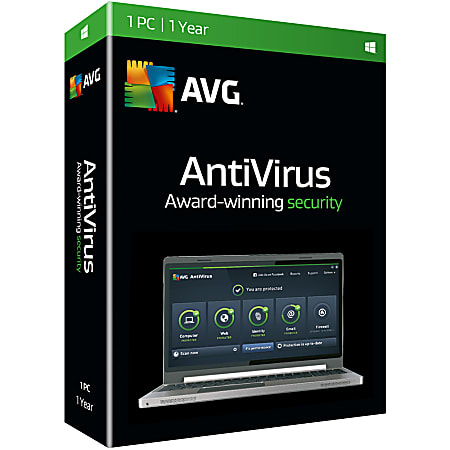 AVG AntiVirus 2016, 1 User 1 Year, Download Version