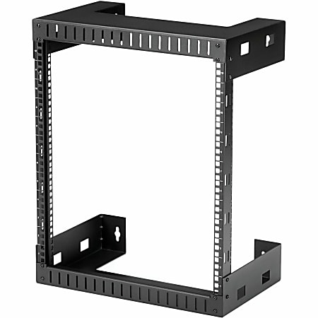 StarTech.com 12U Wallmount Server Rack- Equipment rack - 12in Depth - Save space by mounting your equipment on the wall - Easy installation with mounting points positioned 16 in. apart to match standard wall studs