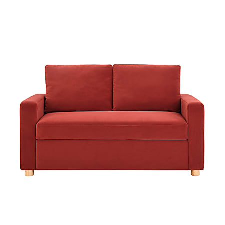 Lifestyle Solutions Serta Campbell Convertible Sofa 35 12 H x 66