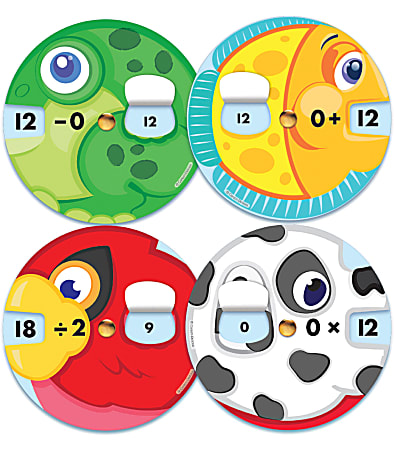 Carson-Dellosa EZ Spin For Math Manipulatives Set, Multicolor, Kindergarten - Grade 5