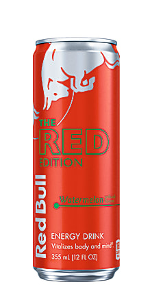 Red Bull Energy Drink, Red Edition, 12 Oz