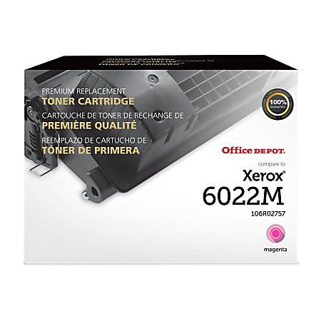 201108 Xerox 6022 Reman Magenta Toner - Office Depot