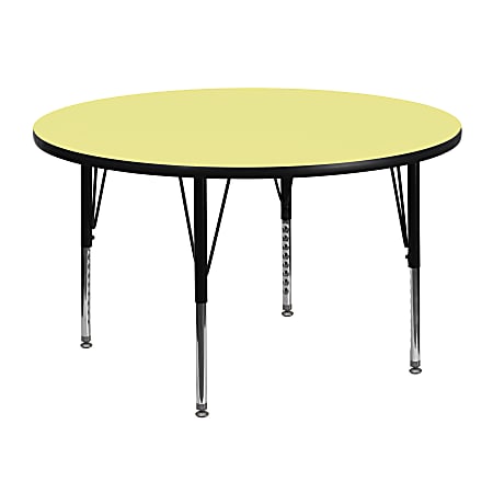 Flash Furniture Round Thermal Laminate Activity Table With