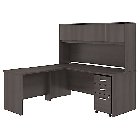 Bush Business Furniture Studio C 72 W x 30 D L Shaped Desk with