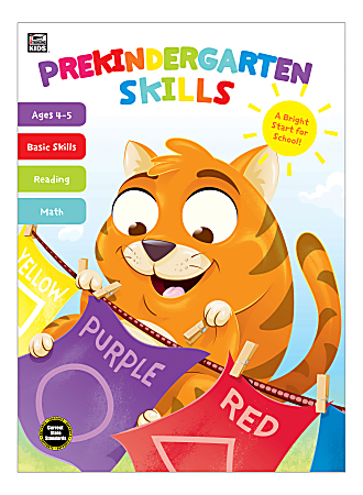 Thinking Kids Prekindergarten Skills Workbook, Preschool