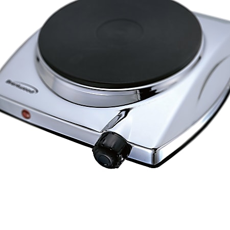 Brentwood Electric 1440W Double Hotplate Chromed