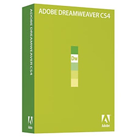 Adobe® Dreamweaver® CS4, Traditional Disc