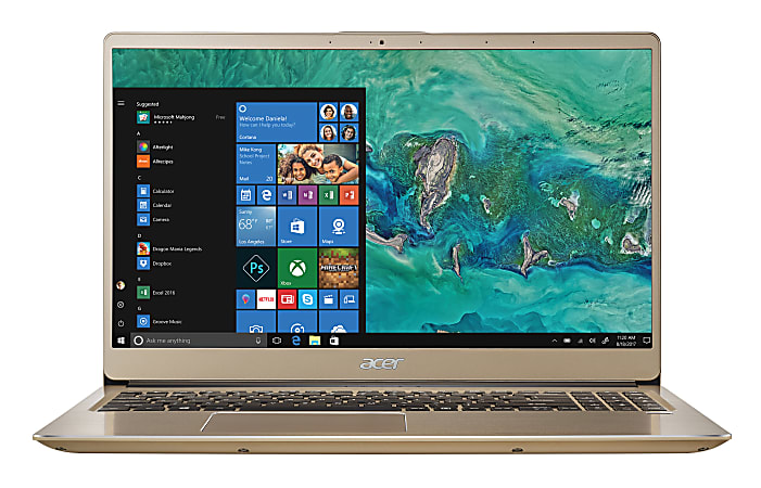 Acer® Swift 3 Laptop, 15.6" Screen, Intel® Core™ i7, 8GB Memory, 256GB Solid State Drive, Windows® 10