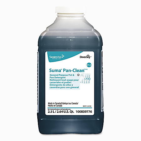 Diversey™ Suma® Premium Pot and Pan Detergent, Citrus, 2.5 L, Pack Of 2