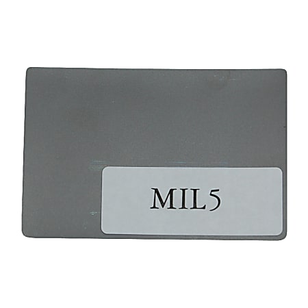 Loma Laminate Pouch, Military ID, 10 mil (5 mil per side), 2.6" x 3.9", Clear, Box Of 500