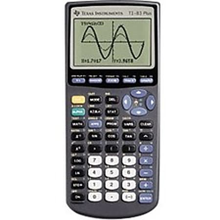 TEXTI83PLUS Texas Instruments TI83 Plus Graphing Calculator 