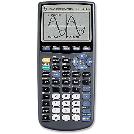U-73 Texas Instruments TI-83 Plus Graphing Calculator 113159-3 LOC N ...