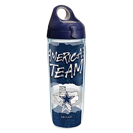 Tervis Made in USA Double Walled Tervis NFL Dallas Cowboys Insulated  Tumbler Cup Keeps Drinks Cold & Hot, 24oz, All Over Clear 24oz