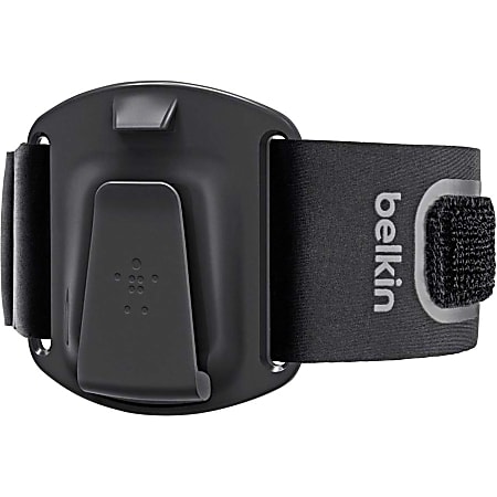 Belkin Clip-Fit Carrying Case (Armband) Apple iPhone 6, iPhone 6s Smartphone - Black - Impact Resistant, Damage Resistant, Shock Proof, Slip Resistant - Neoprene, Fabric - Armband