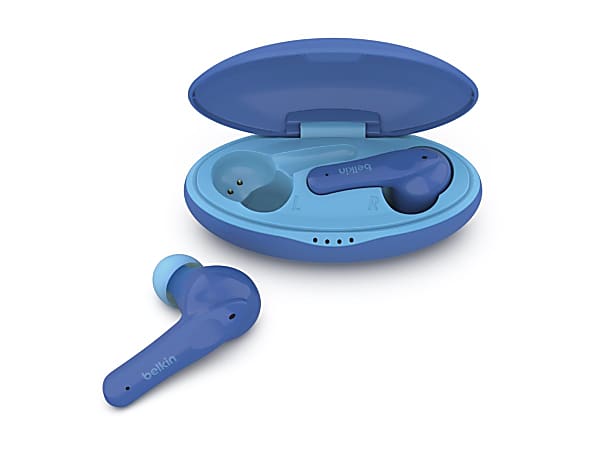 Belkin SoundForm Nano for Kids - True wireless earphones with mic - in-ear - Bluetooth - blue